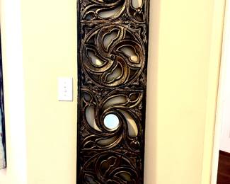 Carved wall panel