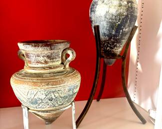 Grecian style pottery