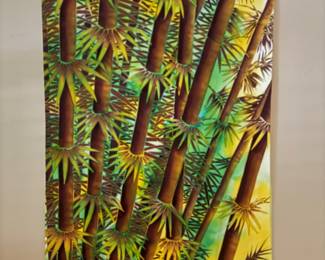 Large batik wall hanging