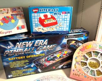 Large assortment of games
