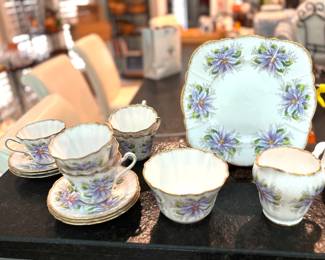 English Royal Stafford tea set