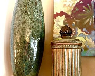 Statement ceramic pieces