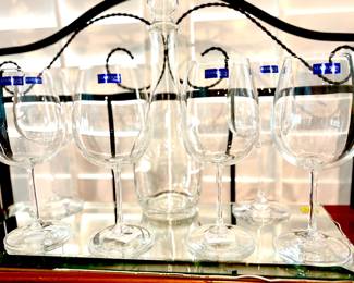 Waterford wine goblets