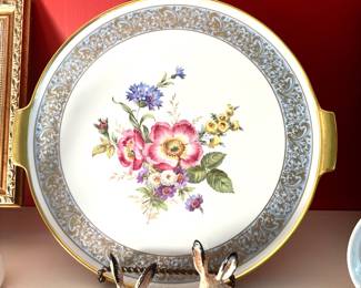 German porcelain plate
