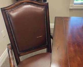 Chairs with the conference room table