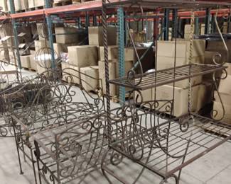 Wire outdoor furniture 