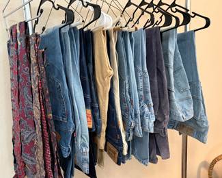 Vtg Levi, Nautica jeans Men’s 32/32