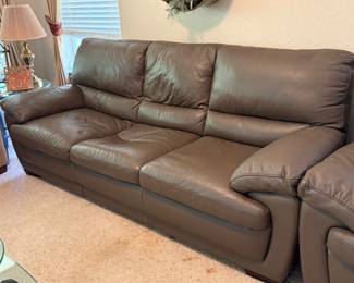 Natuzzi Italian leather