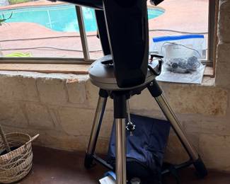 Celestron CPC 800 computerized Schmidt-Cassegrain telescope mounted