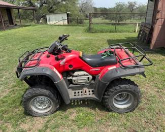 Honda rancher 4 wheeler