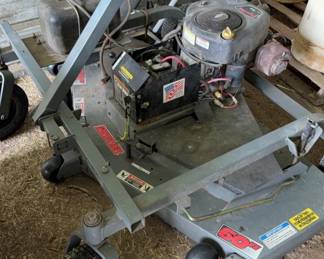 60" Gas powered pull behind mower