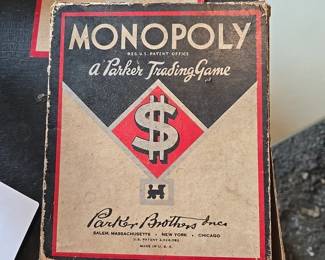 Vintage 1930s Monopoly