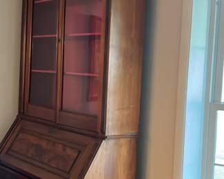 Tall antique secretary