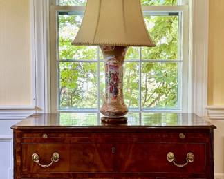 Antique Georgian Kneehole Desk