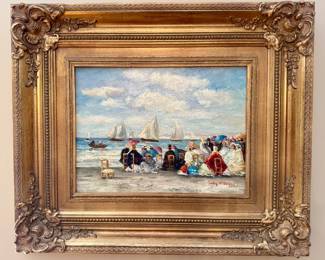 Oil on Canvas, Signed