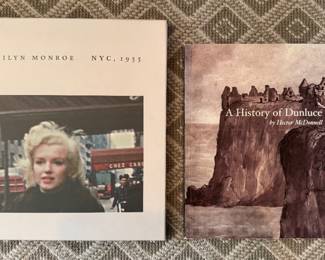 Marilyn Monroe & A History of Dunluce Coffee Table Book