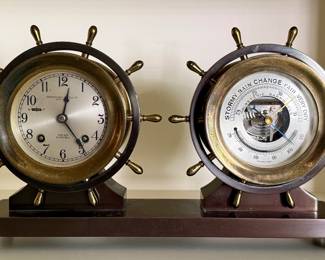 Abercrombie and Fitch Chelsea Ship's Bell Clock