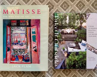 Matisse & Take it Outside Coffee Table Books