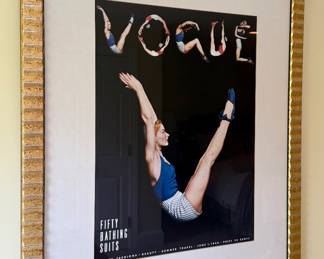June 1940 Vogue Cover by Horst P. Horst, Print, Framed