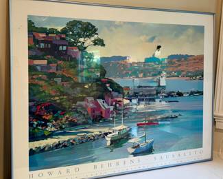 Howard Behrens Sausalito Framed Print