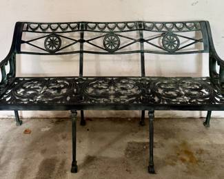 Cast Iron Bench