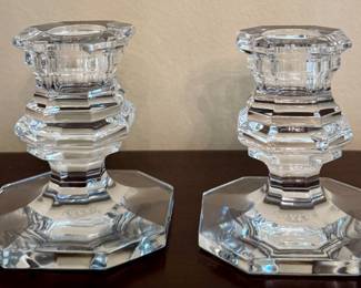 Baccarat Candlesticks 