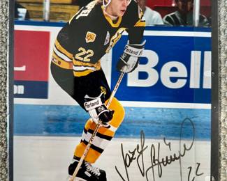 Autographed Jozef Stumpel Photograph