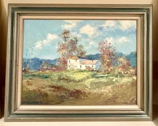 Oil Painting on Canvas by Wiscasset Artist Richard Hasenfus