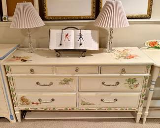 Hand Painted Dresser 
