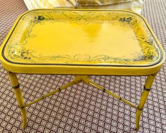 Vintage Chinoiserie Side Table