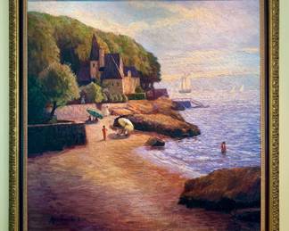 Ken Knowles Oil Painting