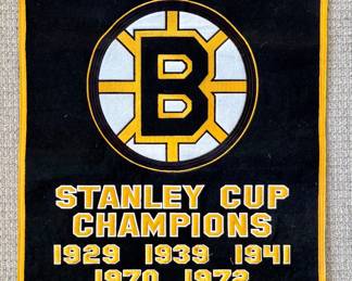 Boston Bruins Pennant Flag