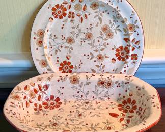 Antique Ridgway Stoke on Trent "Persia" Serving Dishes
