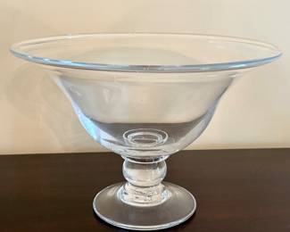 Simon Pearce "Heartland" Pedestal Bowl