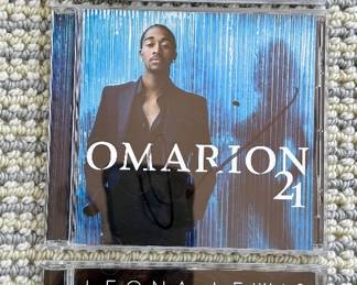 Autographed Katharine McPhee, Omarion & Leona Lewis CD's