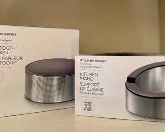 New Williams-Sonoma Bluetooth Speaker & Kitchen Stand