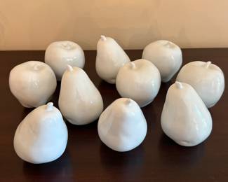 Crate & Barrel Ceramic Fruit