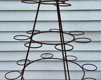 Wrought Iron Plant Stand