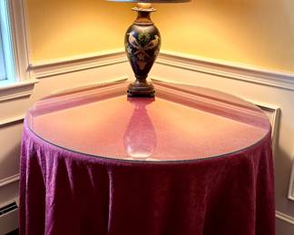 Form Table with Custom Tablecloth
