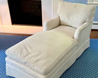 Upholstered Down Chaise