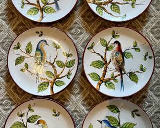 Wedgewood "Songbirds of the World" Luncheon Plates