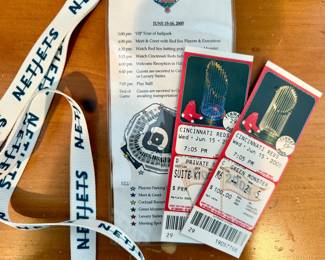 Cincinnati Reds 2005 Fenway Tix
