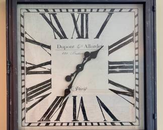 Dupont & Allardet Wall Clock