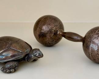Sterling Baby Rattles