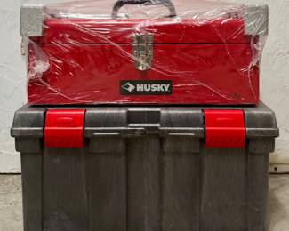 New Husky Tool Box & Rubbermaid Tool Box