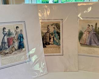 Fashion Plate Prints