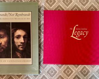 Rembrandt/Not Rembrandt & The Santa Catalina Legacy Coffee Table Books