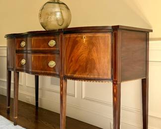 Henkel Harris Mahogany Inlaid Buffet