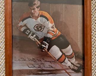 Autographed Bobby Orr Photograph