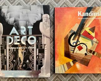 Art Deco & Kandinsky Coffee Table Books